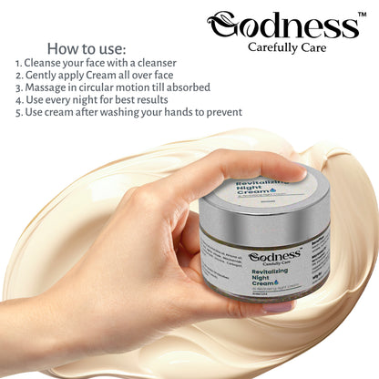 Revitalizing Night Cream – Deep Hydration & Skin Brightening | Natural Ingredients