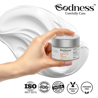 Brightening & Hydrating Day Cream | Vitamin C, Niacinamide & Natural Oils
