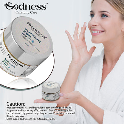 Revitalizing Night Cream – Deep Hydration & Skin Brightening | Natural Ingredients