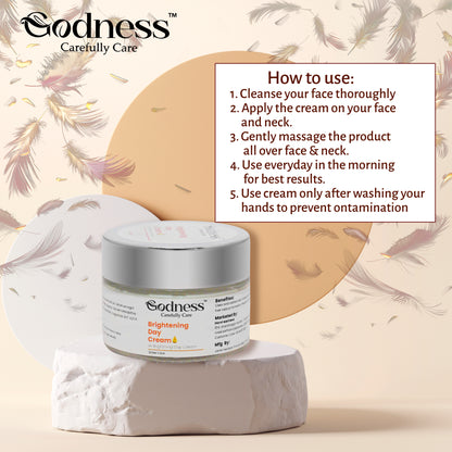 Brightening & Hydrating Day Cream | Vitamin C, Niacinamide & Natural Oils