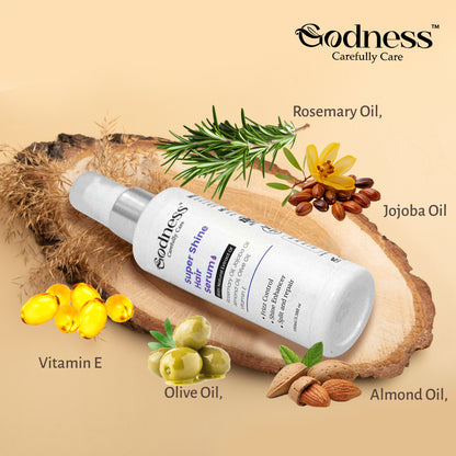 Super Shine Hair Serum | Frizz Control, Split End Repair & Intense Smoothness