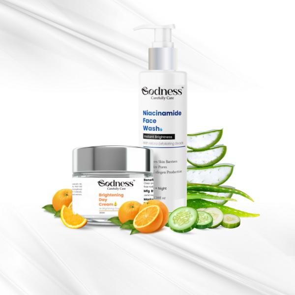 Radiance AM Duo – Niacinamide Face Wash + Brightening Day Cream