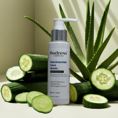 Niacinamide Face Wash | Instant Glow & Gentle Exfoliation with Micro Beads
