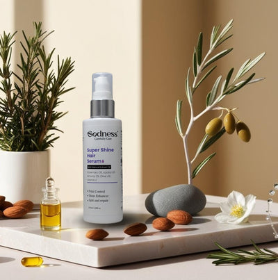 Super Shine Hair Serum | Frizz Control, Split End Repair & Intense Smoothness